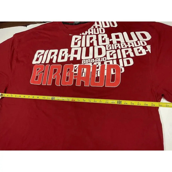 Marithe Francois Girbaud VTG T Shirt Adult 4XL Red Graphic Hip Hop Short Sleeve - Picture 9 of 12